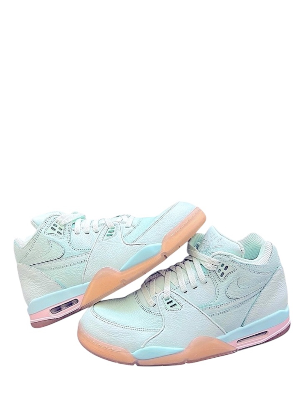 NIKE - ID AIR FLIGHT 89 SNEAKERS - TIFFANY BLUE